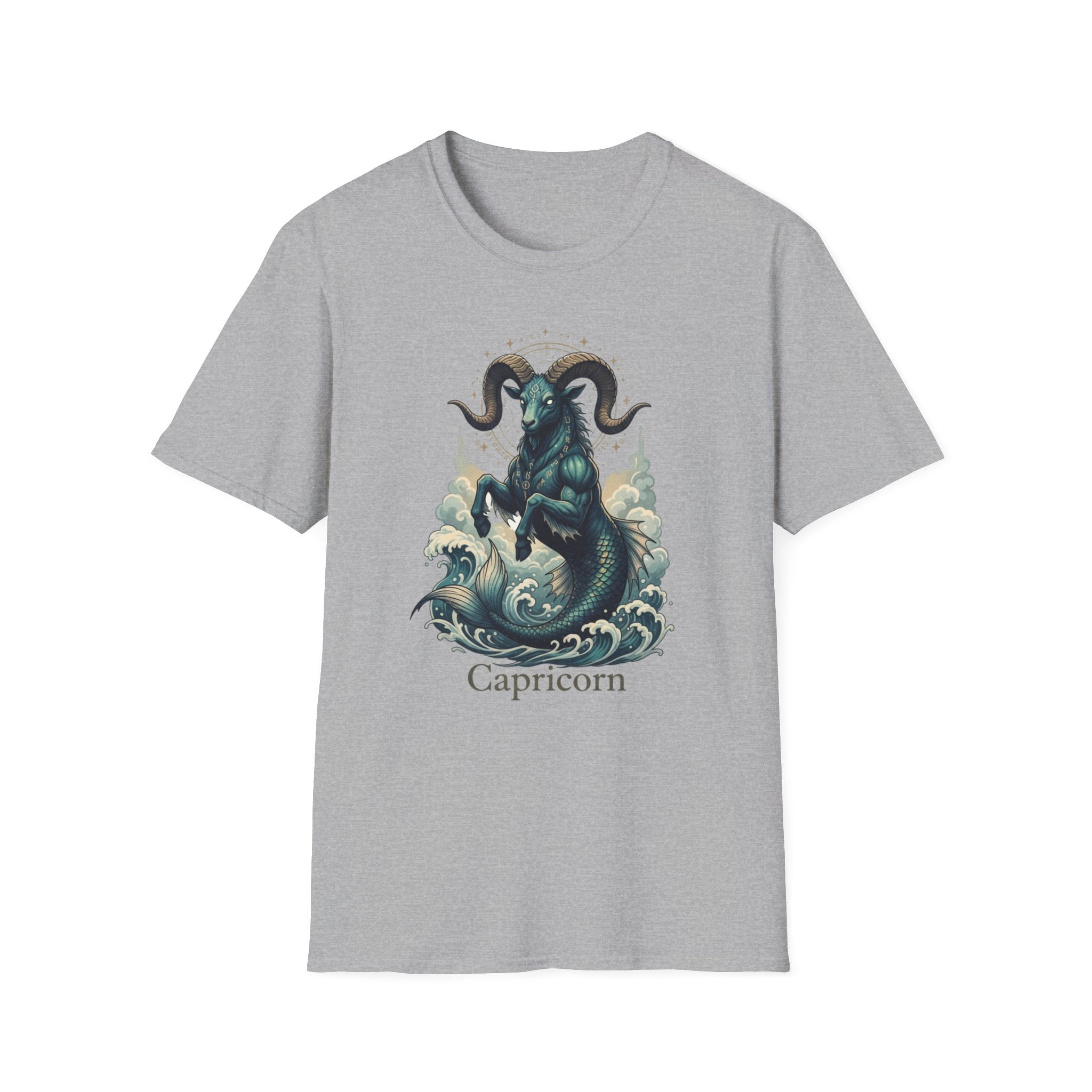 Capricorn Zodiac T-Shirt — Mythic Sea-Goat Astrology Tee