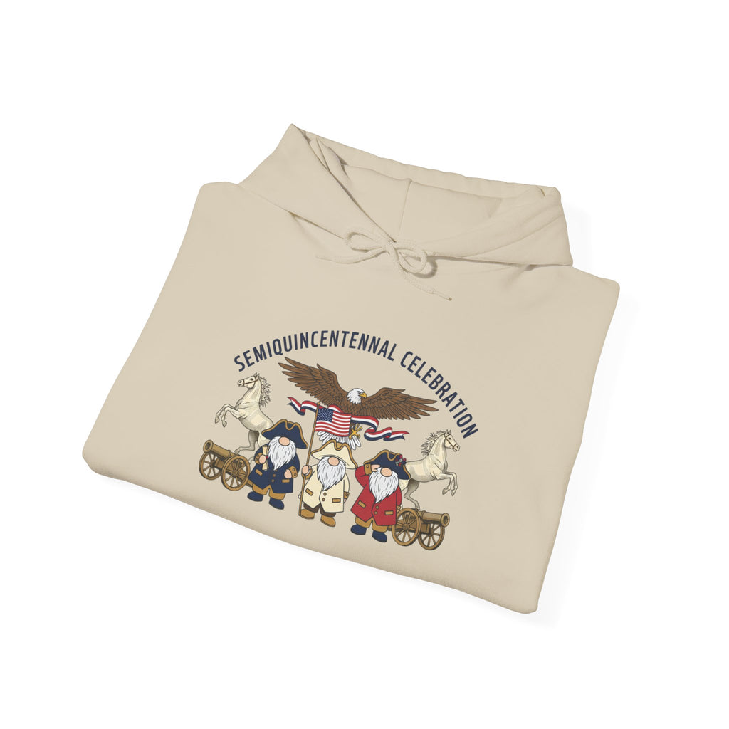 Independence Celebration Hoodie — 'Semiquincentennial Celebration' Patriotic Freedom Sweatshirt