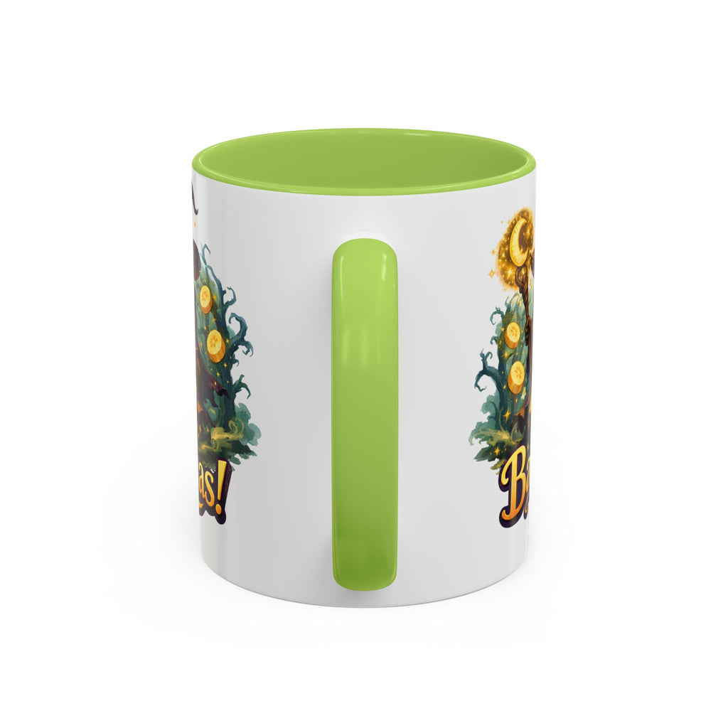 Going Bananas! Witch Banana Accent Coffee Mug — Fun Halloween Coffee Cup (11/15oz)