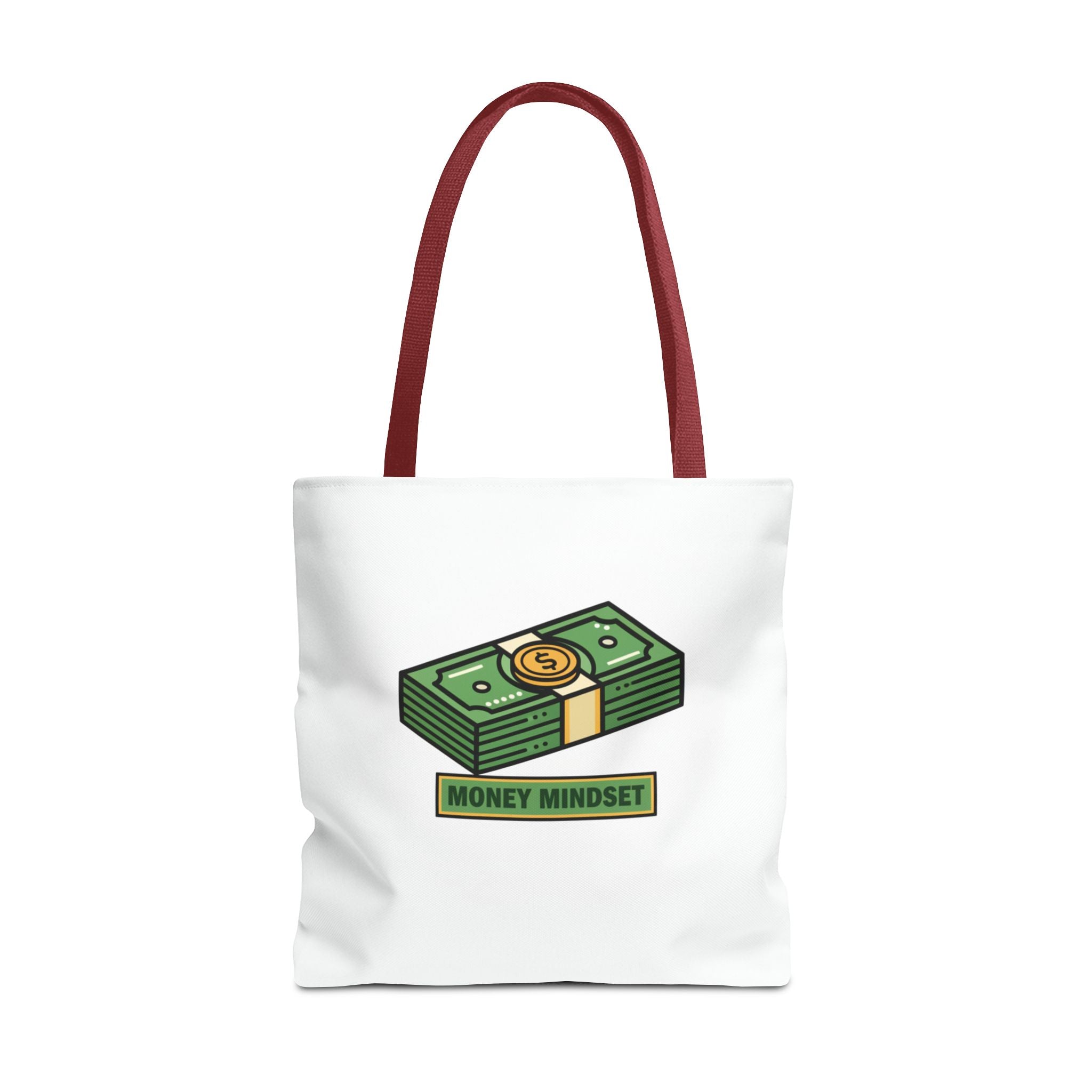 Money Mindset Tote Bag — Cash Stack Graphic Eco Shopper