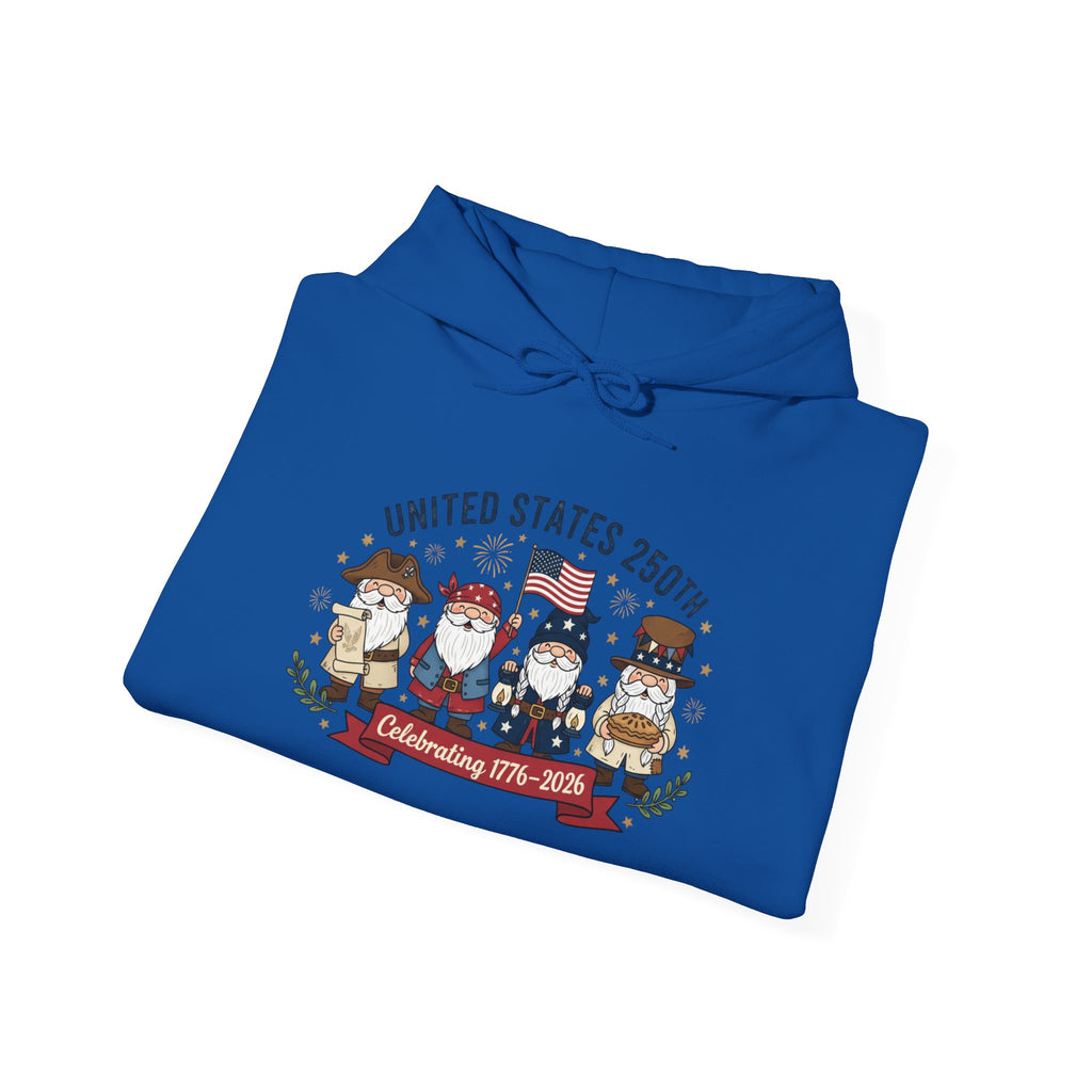 Hoodie — "United States 250th" Colonial Characters Anniversary Pullover