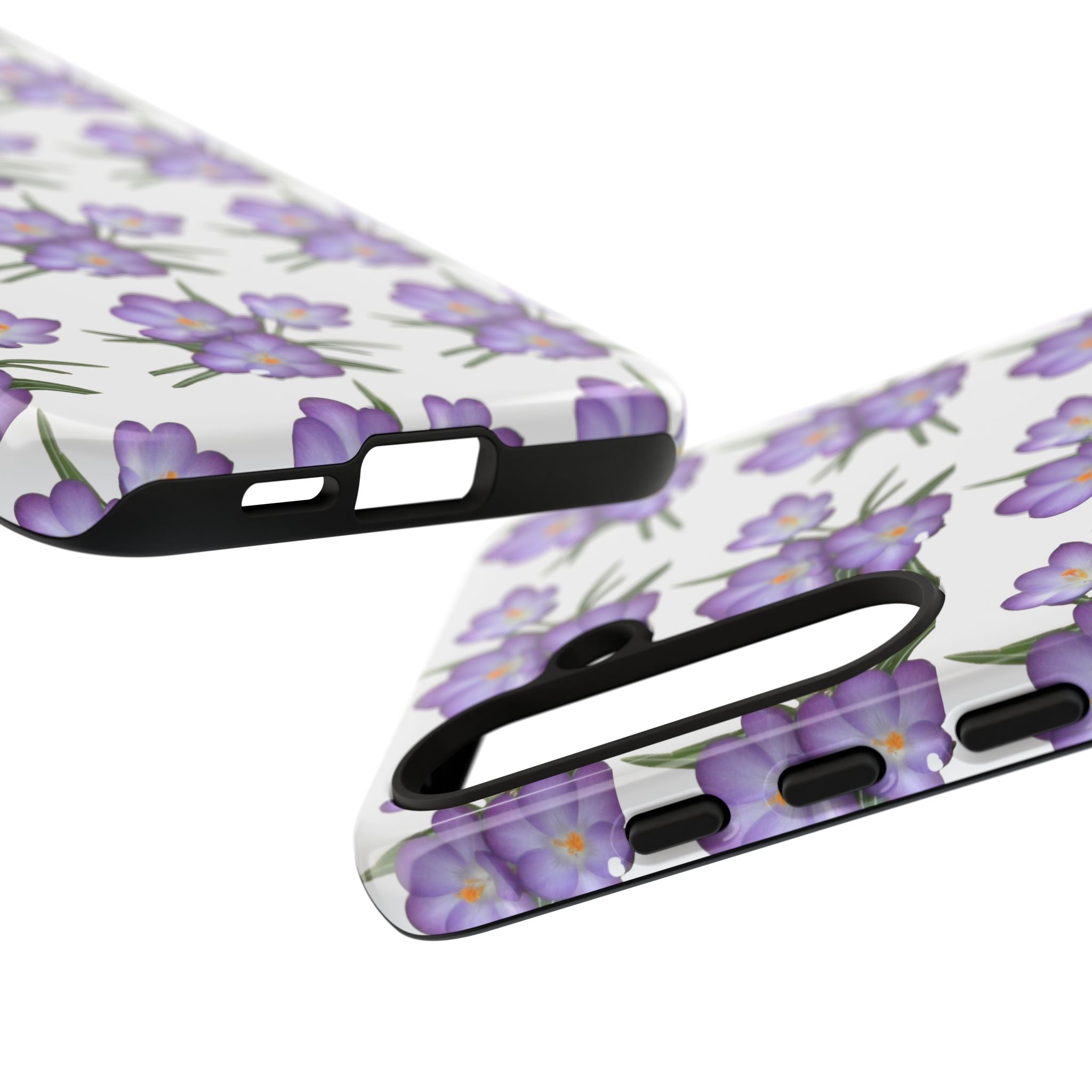 Tough Case — Purple Floral Phone Case
