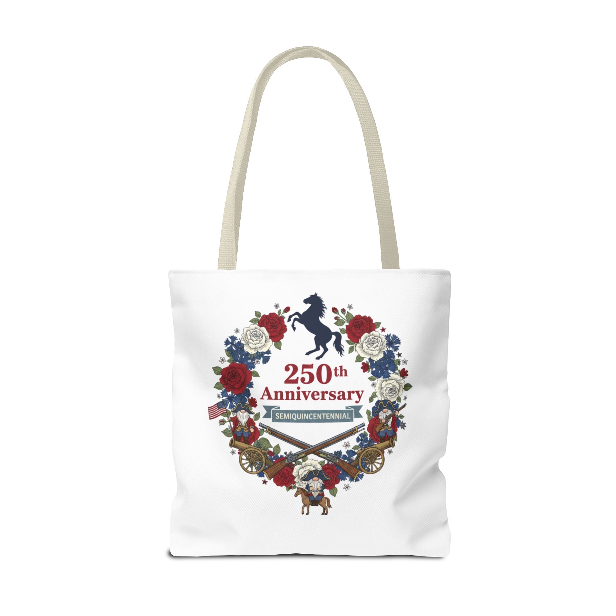 250th Anniversary Floral Wreath Tote