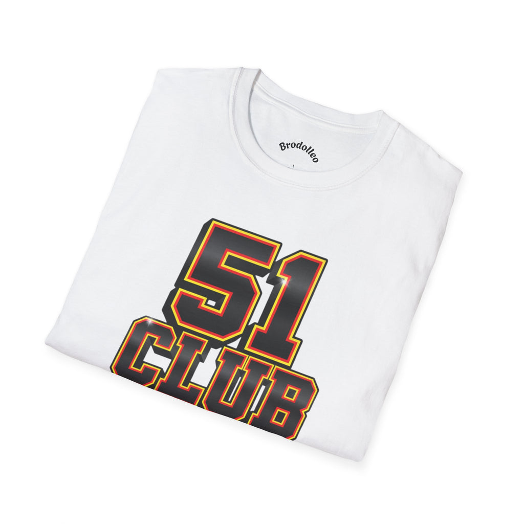 51 Club T‑Shirt — Vintage Collegiate Number Graphic Tee