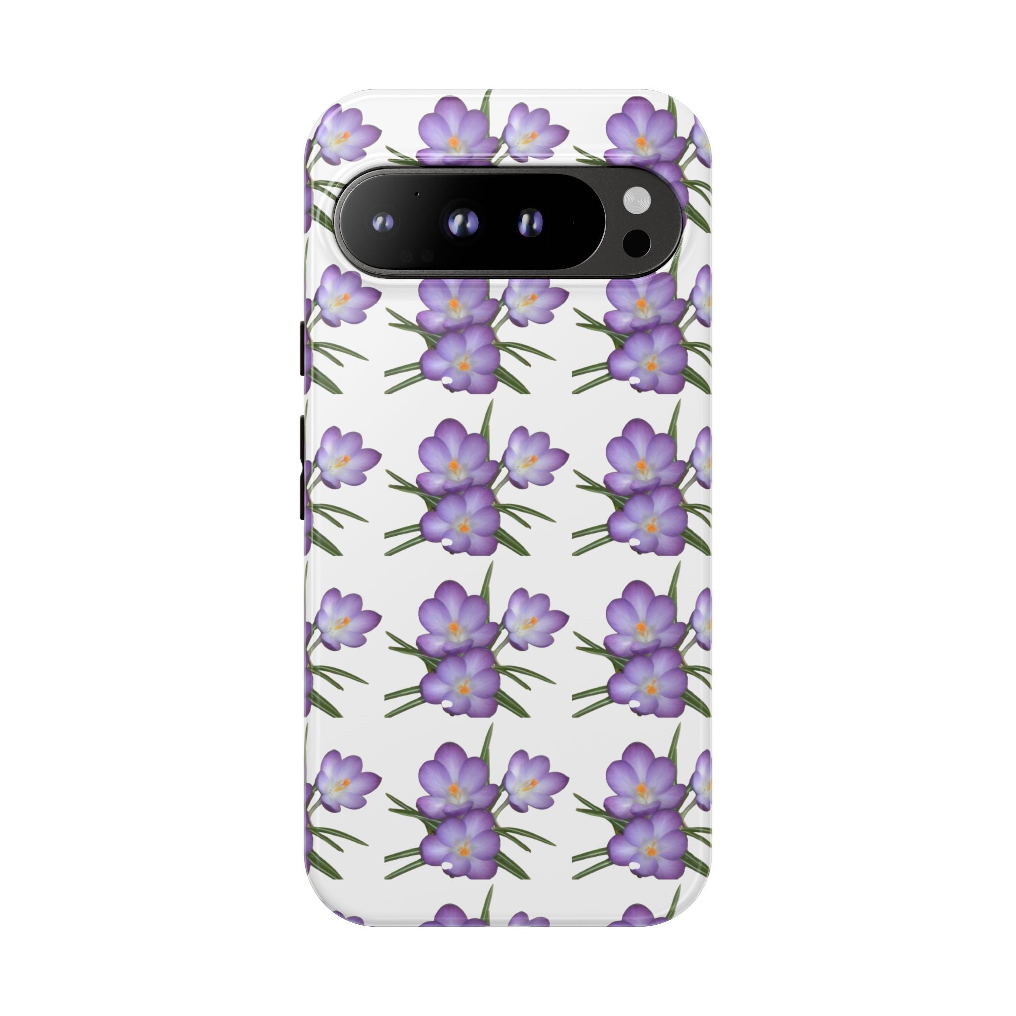Tough Case — Purple Floral Phone Case
