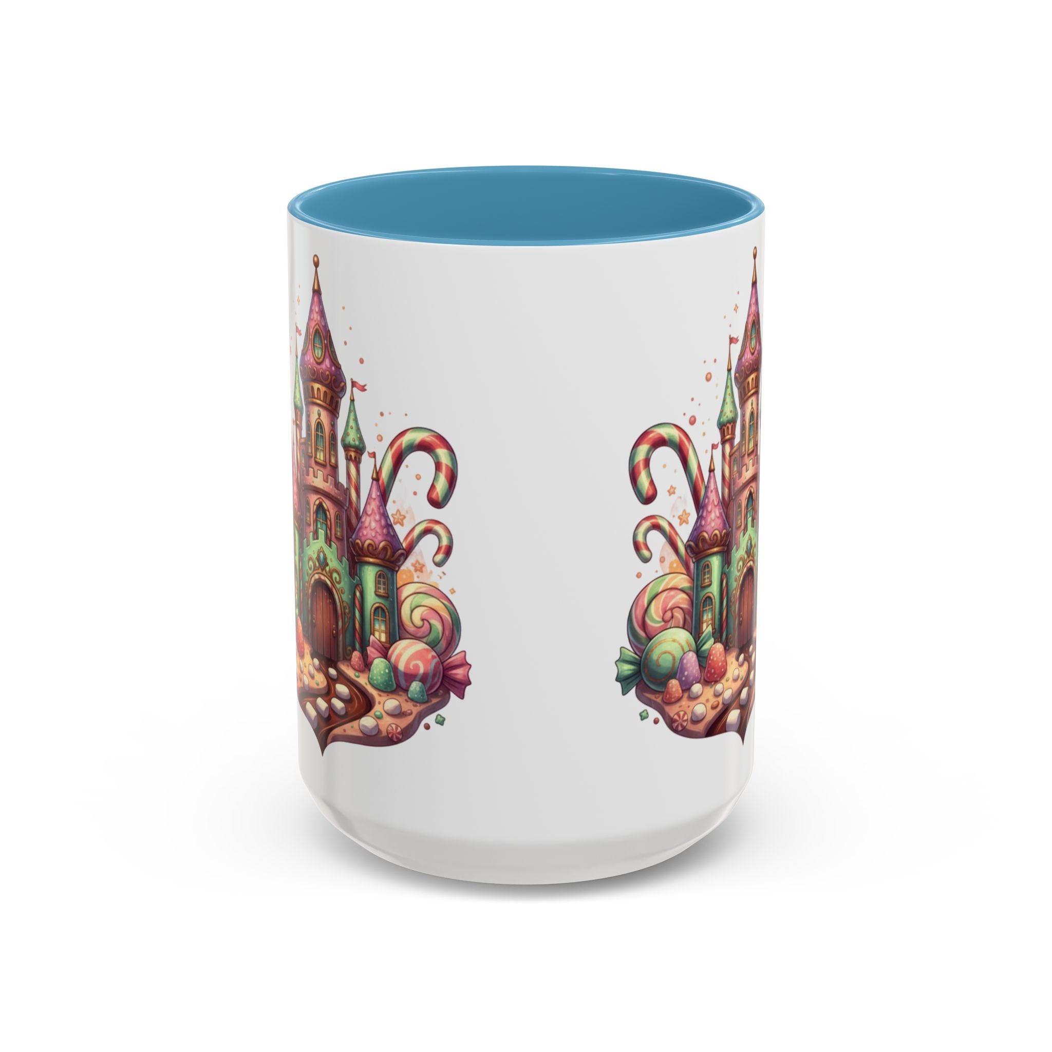 Candy Castle Coffee Mug — Whimsical Sweet Shoppe Accent Mug (11/15 oz)