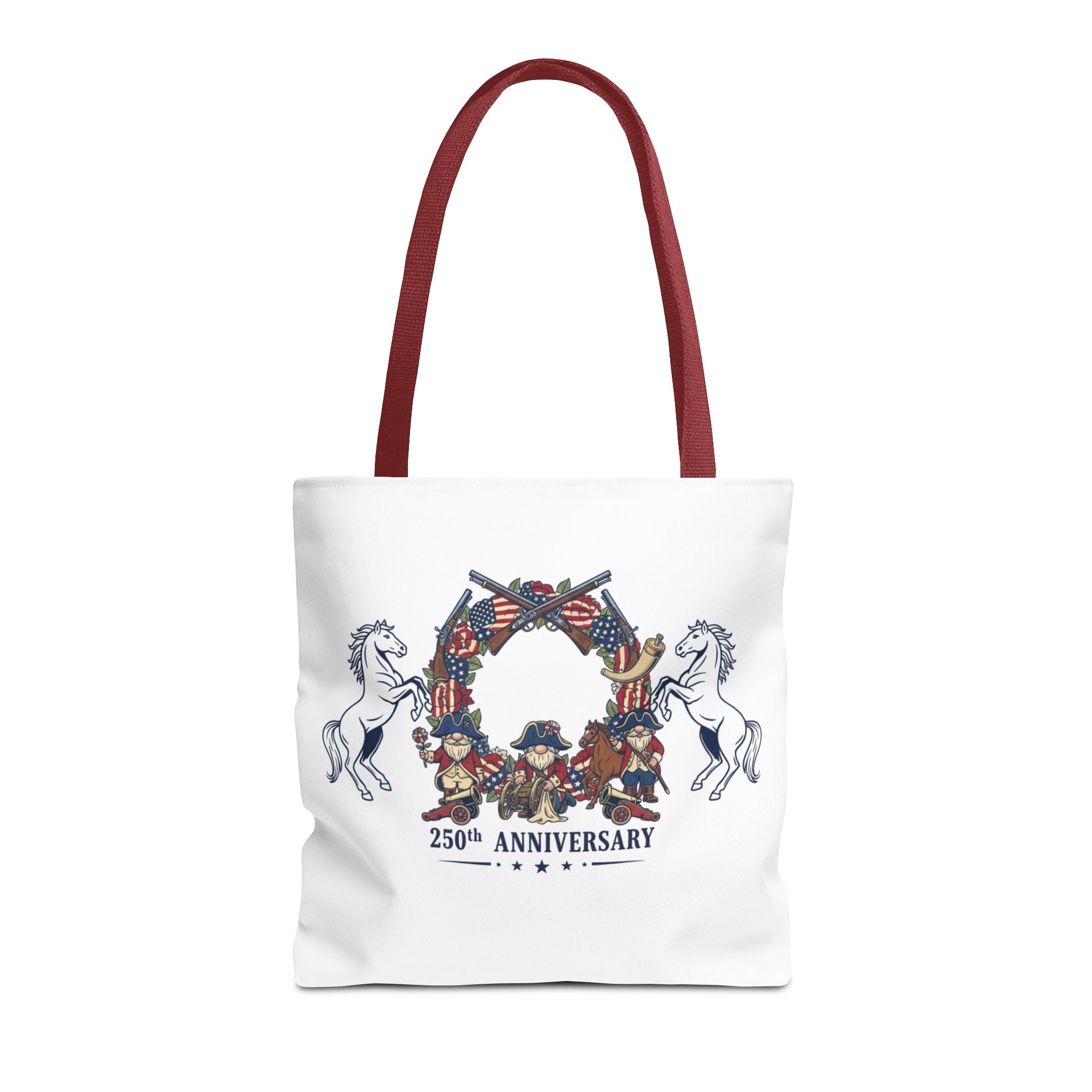 Anniversary Cowboy Tote Bag — 25th Anniversary Western Canvas Tote