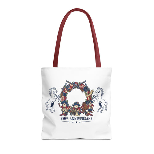 Anniversary Cowboy Tote Bag — 25th Anniversary Western Canvas Tote