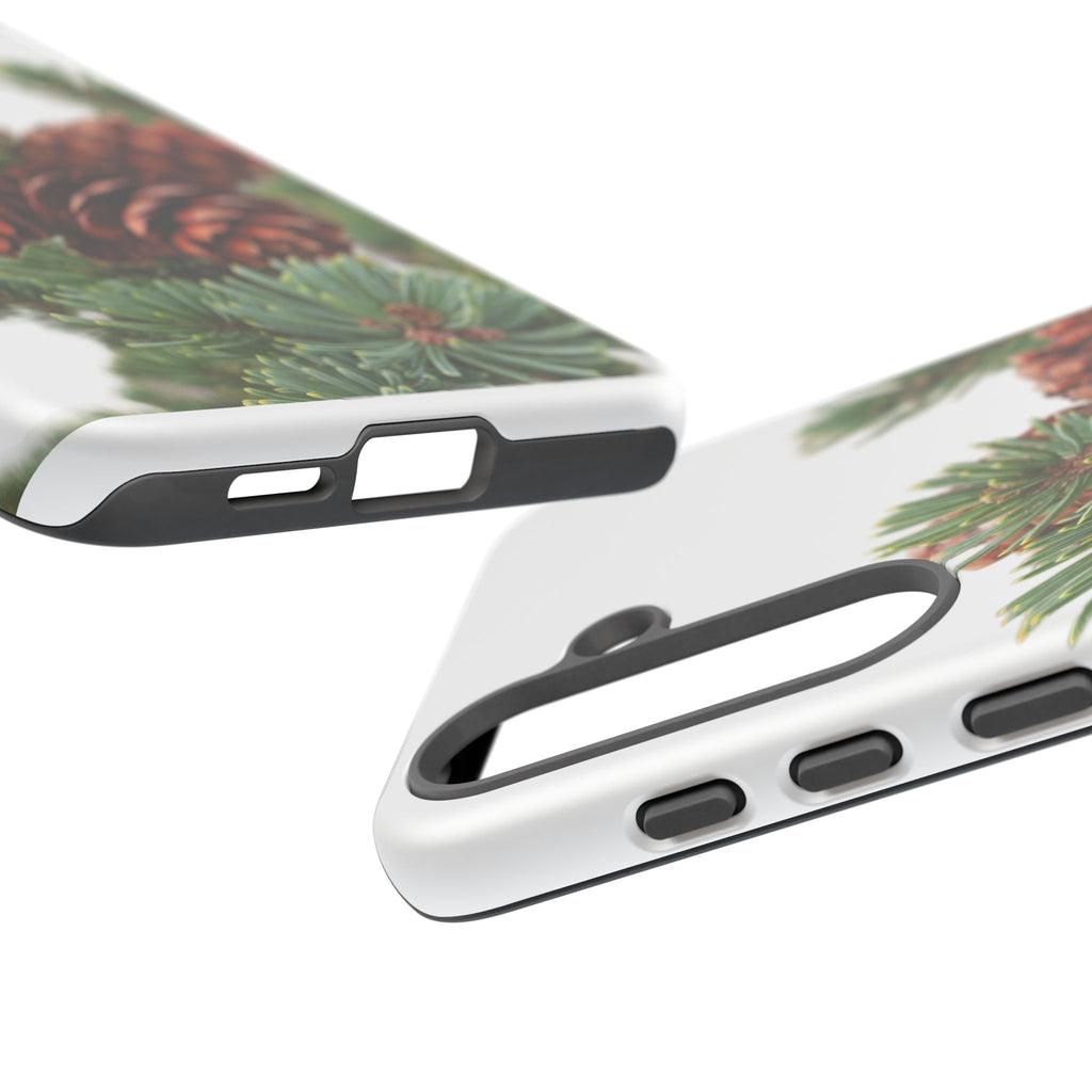 Pinecone Tough Phone Case — Protective Botanical Phone Cover