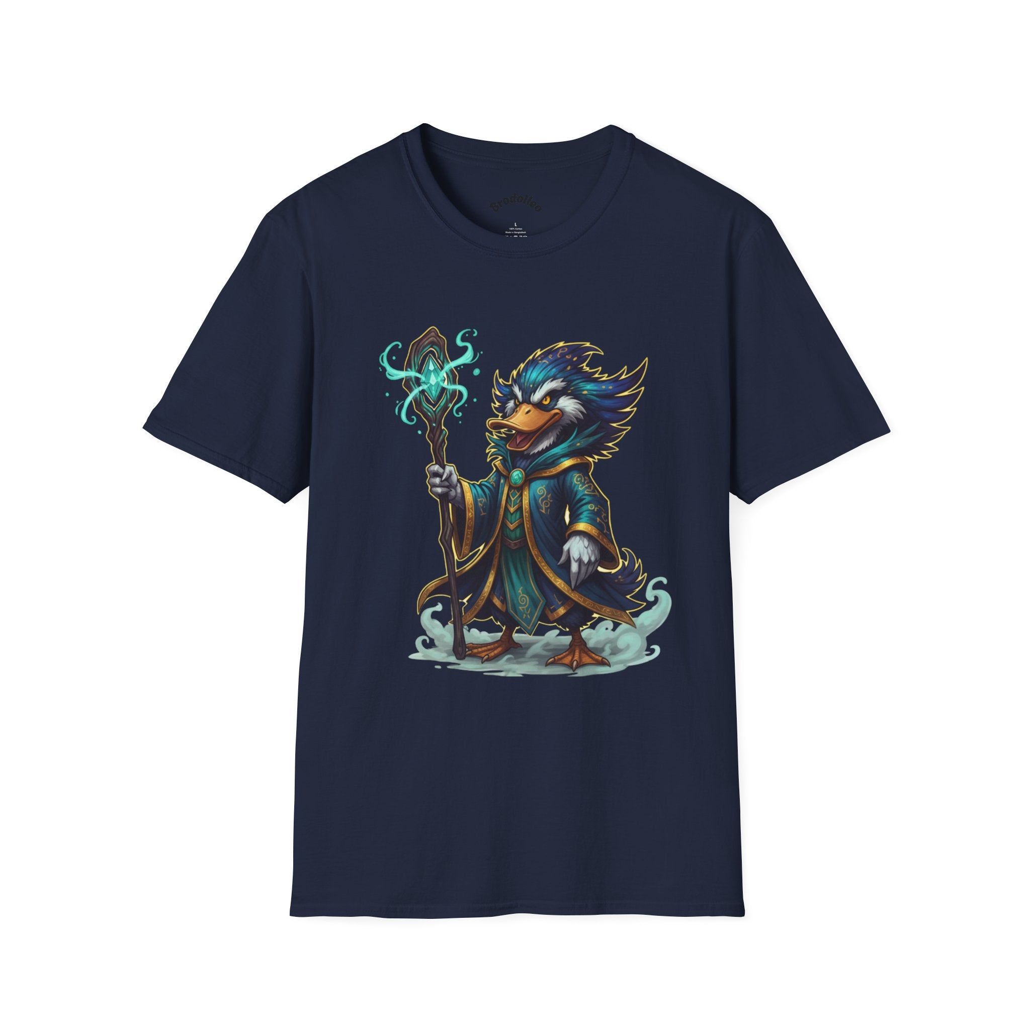 Mage Penguin Graphic T-Shirt — Cute Fantasy Wizard Penguin Tee