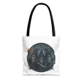 Mystic Grove Wizards Tote Bag — Fantasy Circle Art All-Over Print