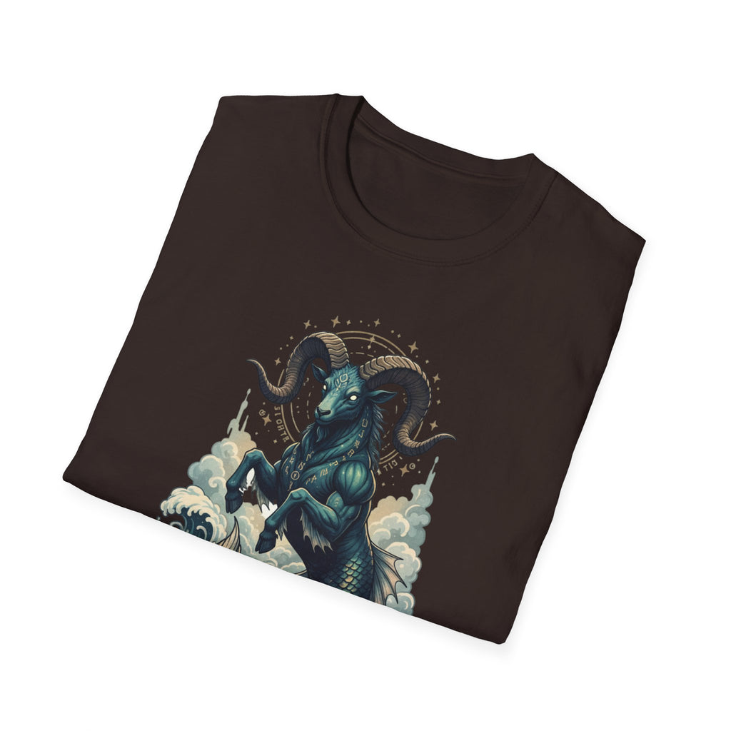 Capricorn Zodiac T-Shirt — Mythic Sea-Goat Astrology Tee