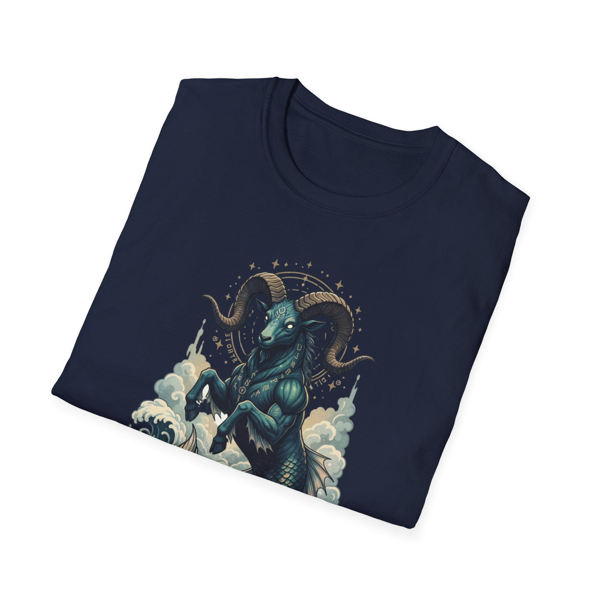 Capricorn Zodiac T-Shirt — Mythic Sea-Goat Astrology Tee