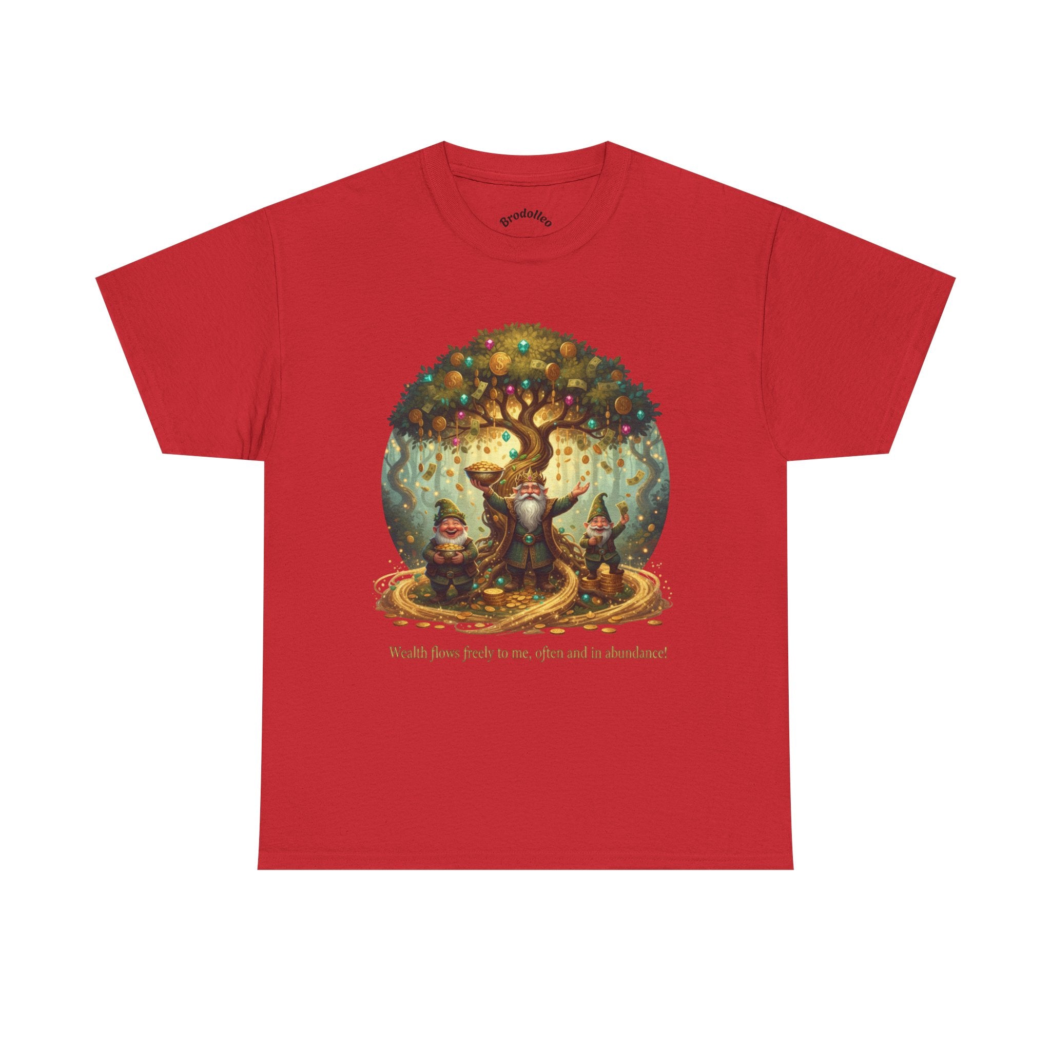 Fantasy Tree Spirits T-Shirt — "Walks from body to me, often in a shadow" Graphic Tee