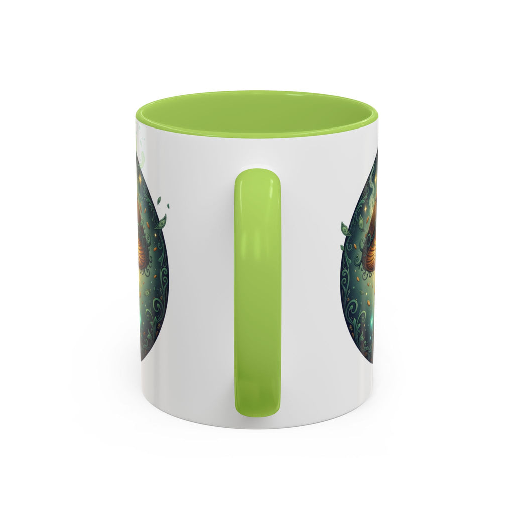 Mushroom Alchemy Coffee Mug — "Money flows to me freely, given, and in abundance" (11/15oz)