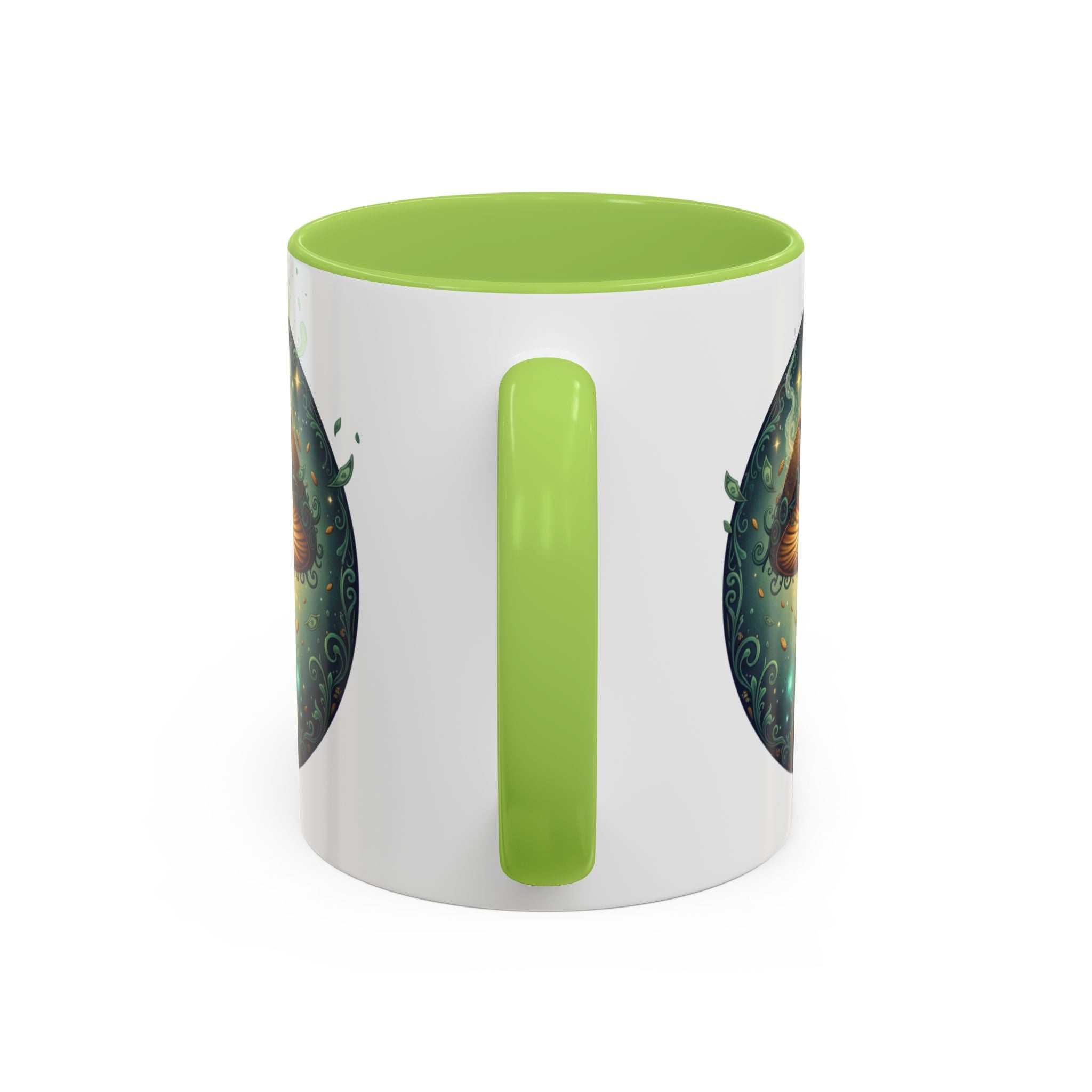 Mushroom Alchemy Coffee Mug — "Money flows to me freely, given, and in abundance" (11/15oz)