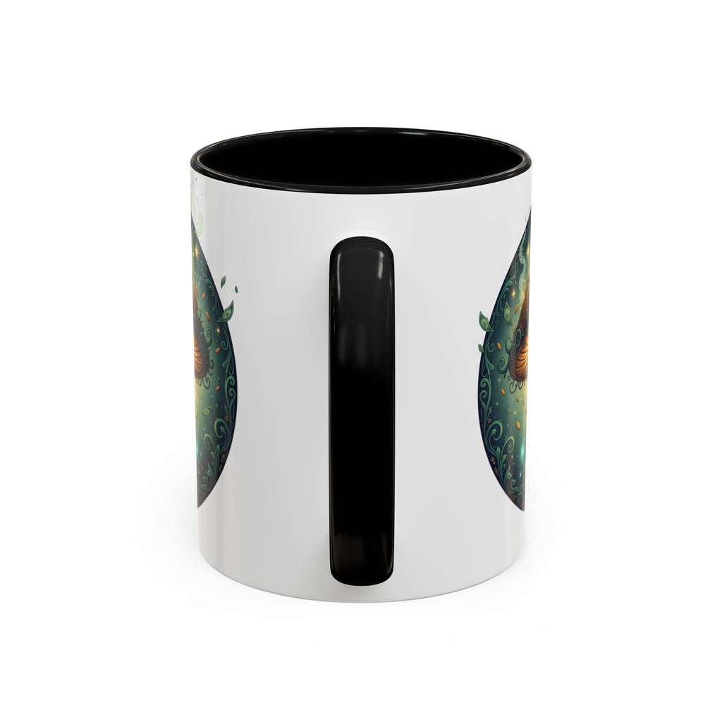 Mushroom Alchemy Coffee Mug — "Money flows to me freely, given, and in abundance" (11/15oz)