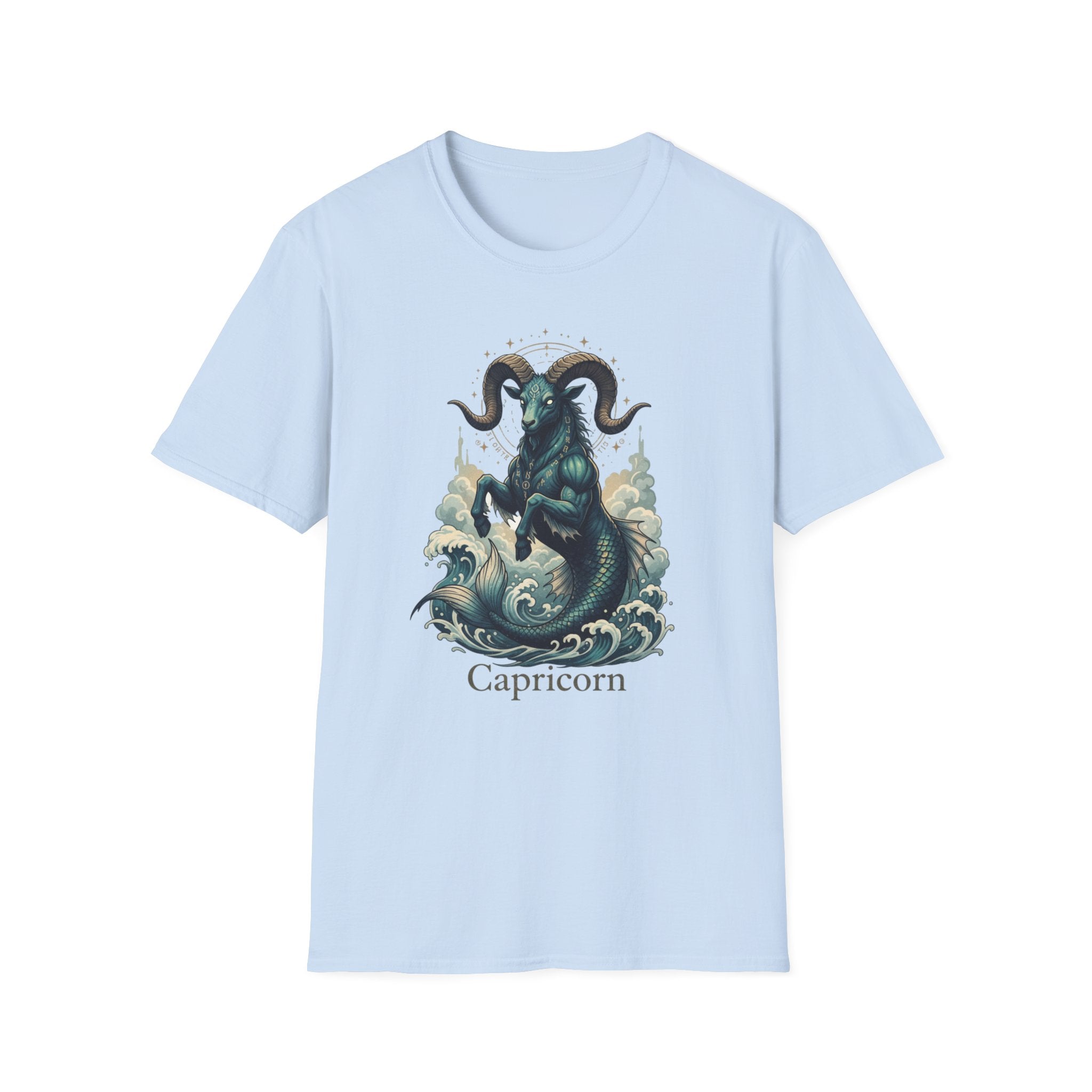 Capricorn Zodiac T-Shirt — Mythic Sea-Goat Astrology Tee