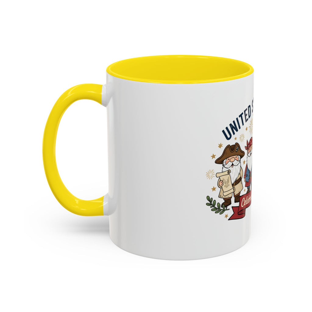 United States 250th Gnome Coffee Mug — Celebrating 1776–2026