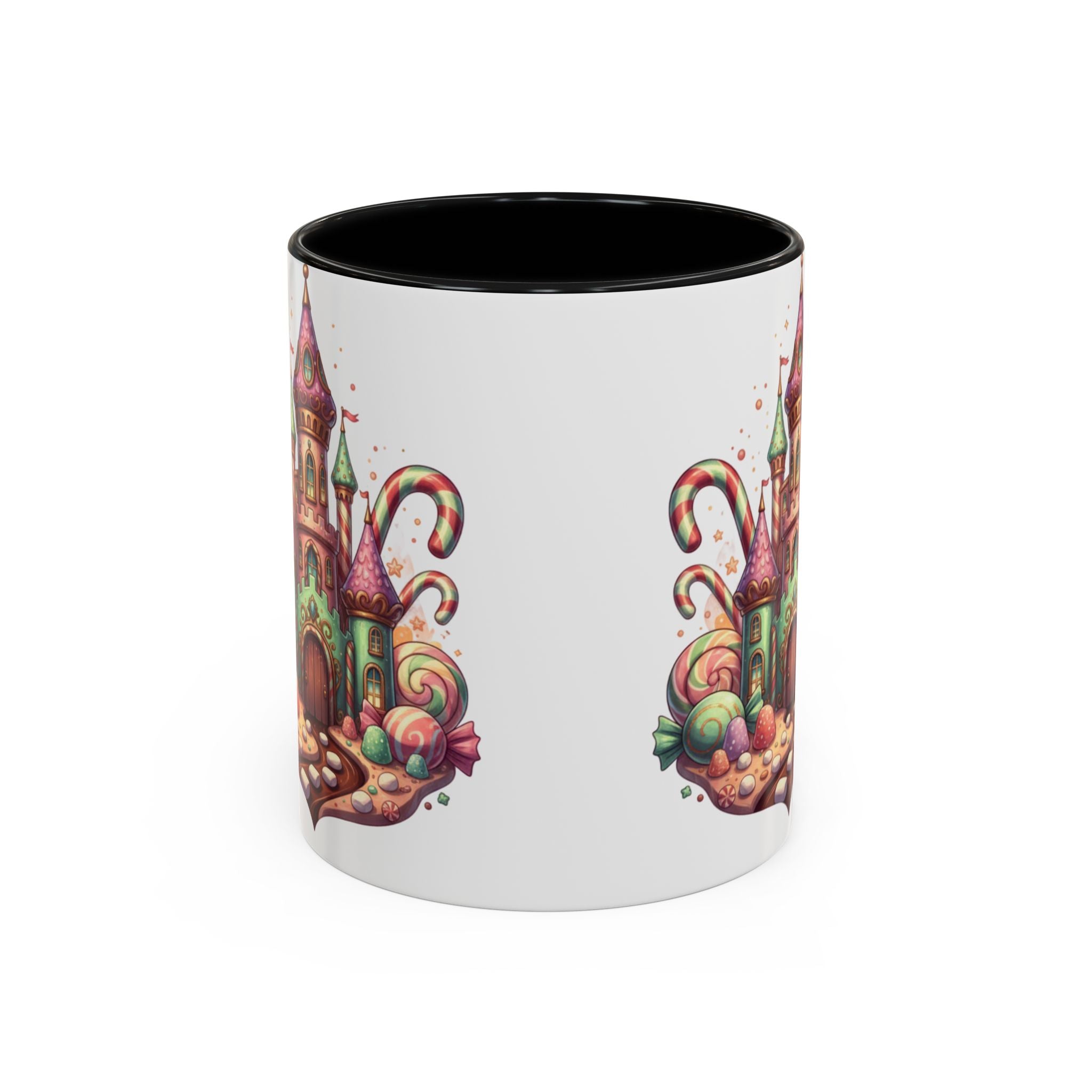 Candy Castle Coffee Mug — Whimsical Sweet Shoppe Accent Mug (11/15 oz)