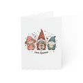 Love Gnomes Greeting Card — Cute Gnome Friends Valentine/Anniversary Card (1/10/30/50 pcs)
