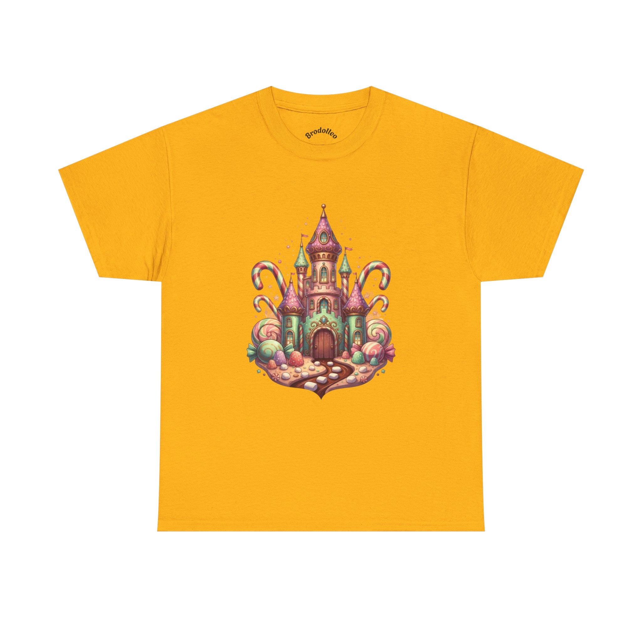 Candy Castle T-Shirt — Whimsical Fairy Tale Castle Tee