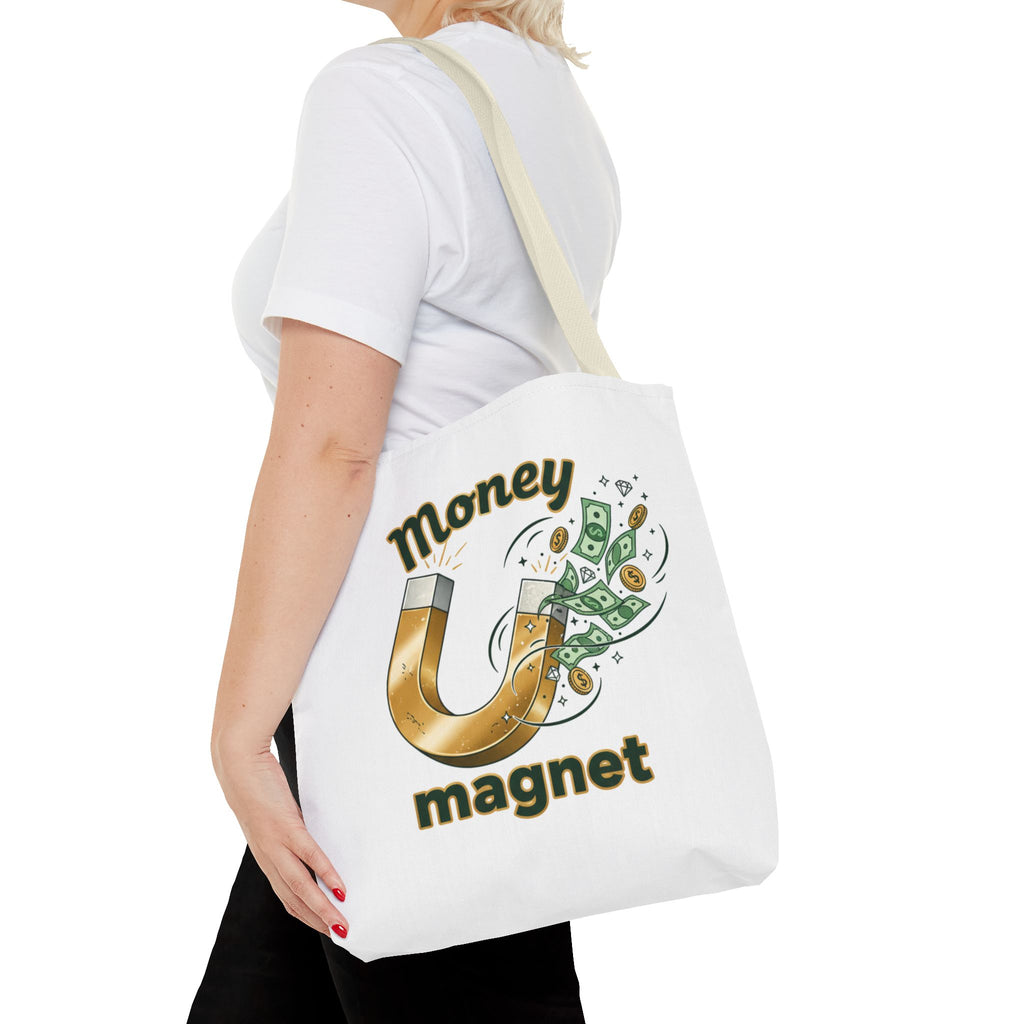 Money Magnet Tote Bag — Funny Luck & Wealth Shopping Tote