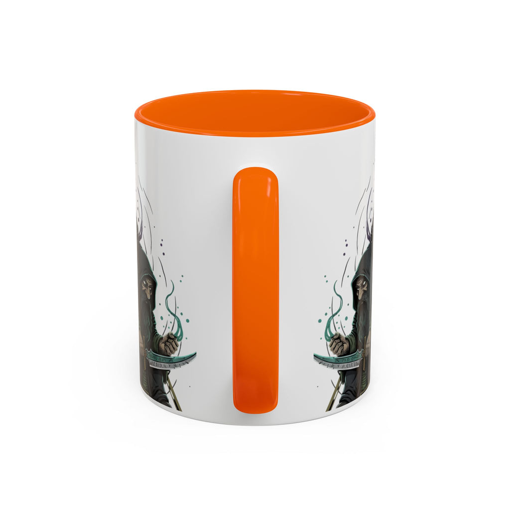 Grim Sorcerer Accent Coffee Mug – Witchy Wizard Magic 11/15oz