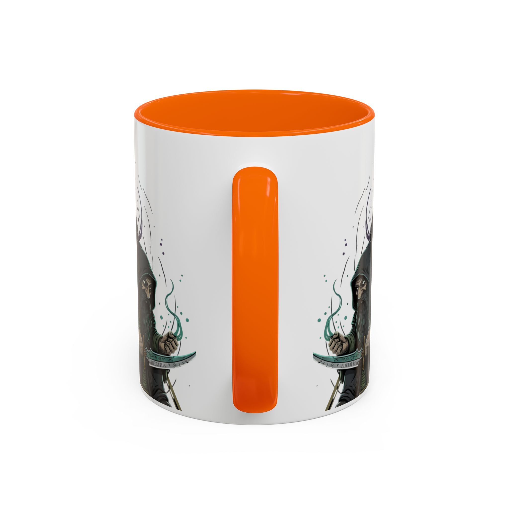 Grim Sorcerer Accent Coffee Mug – Witchy Wizard Magic 11/15oz