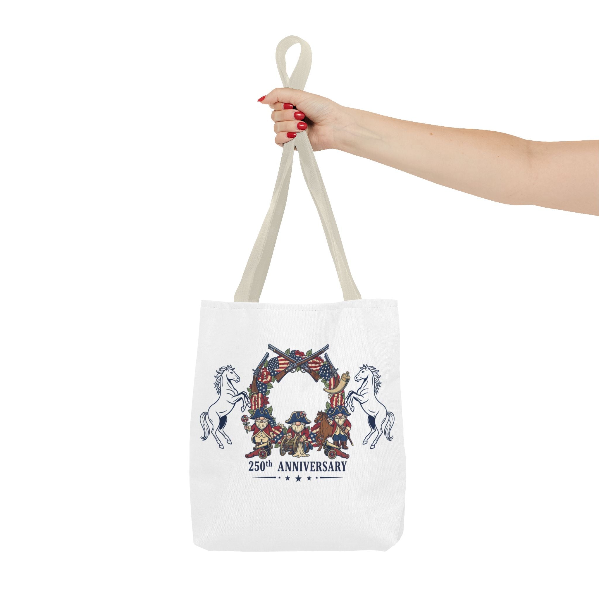 Anniversary Cowboy Tote Bag — 25th Anniversary Western Canvas Tote