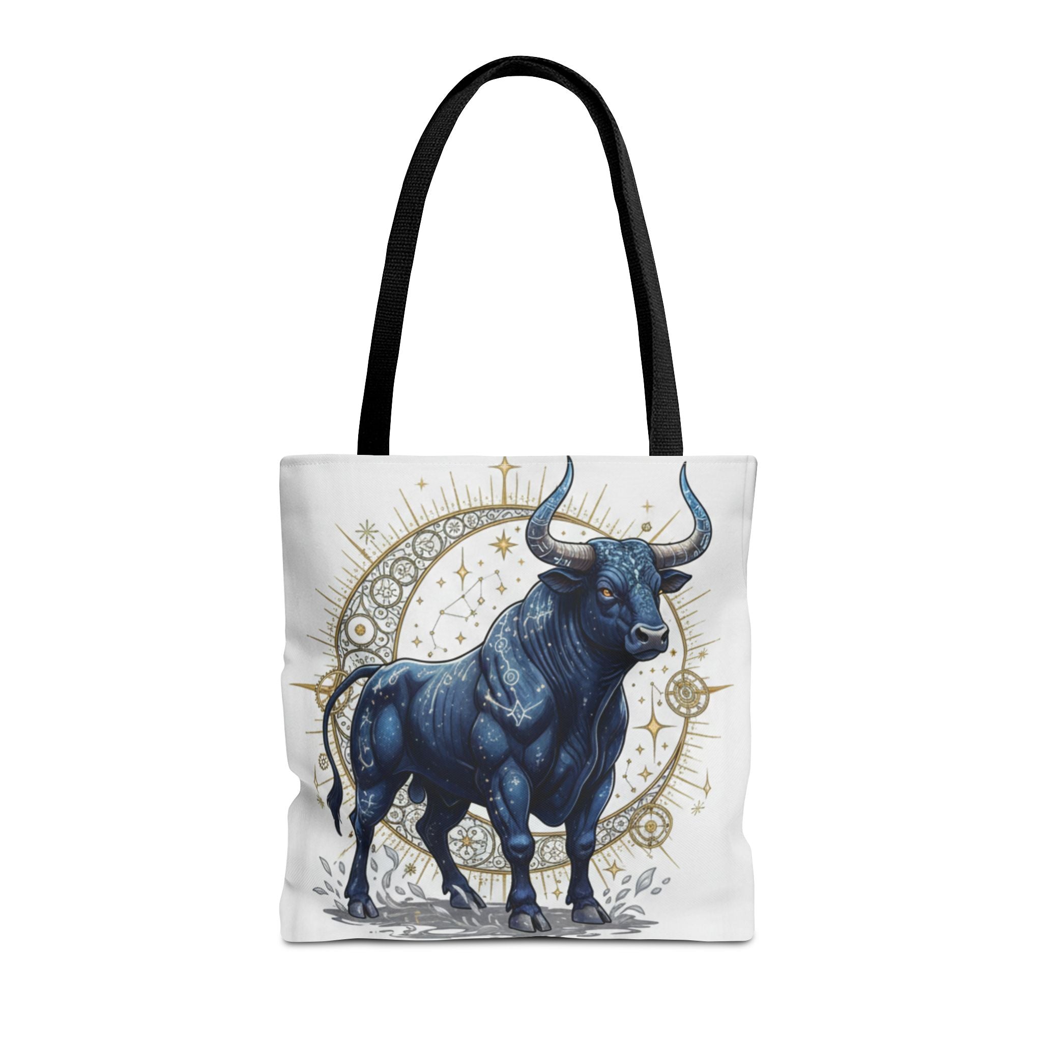Taurus Zodiac Tote Bag — Blue Bull Astrology Market Tote