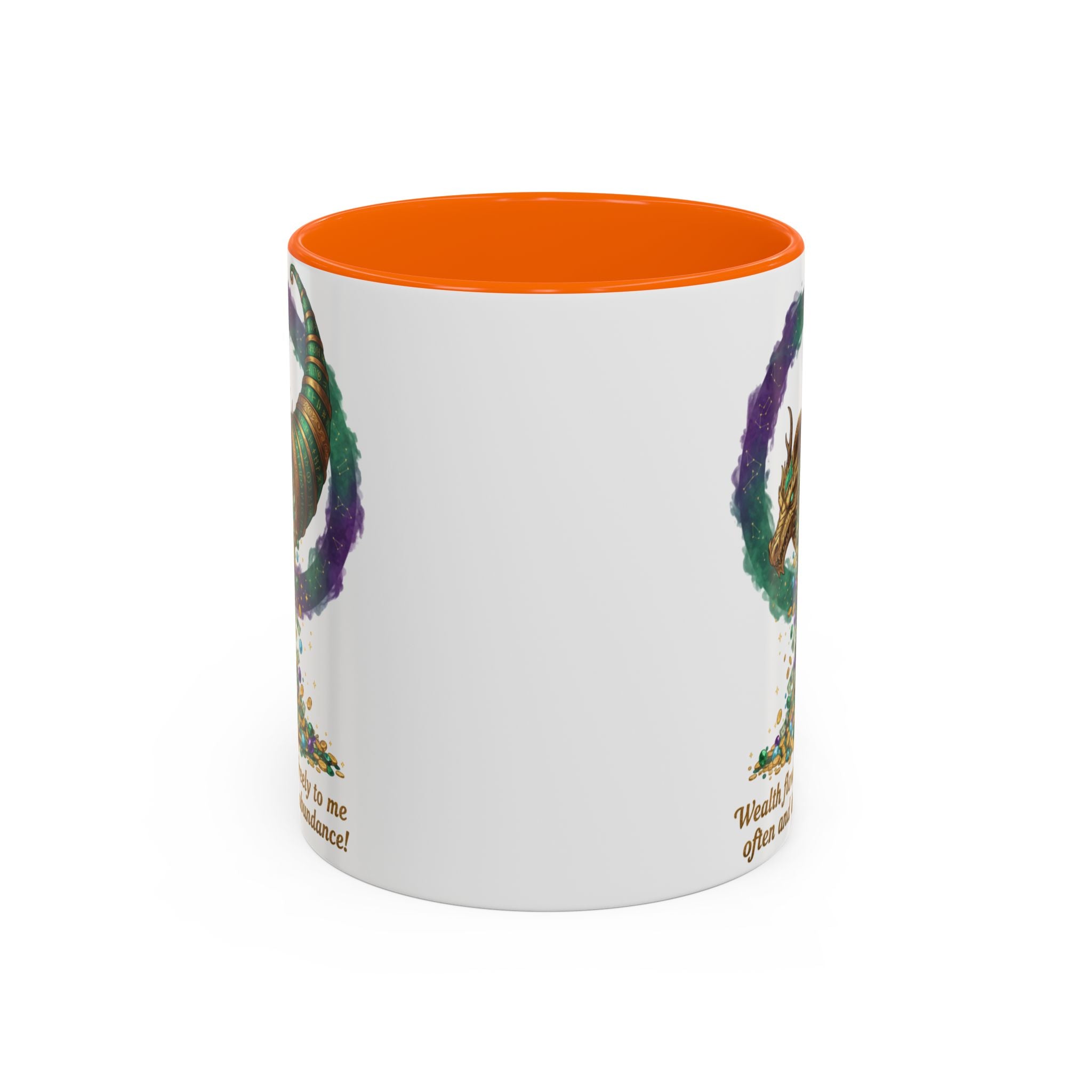 Cornucopia Wealth Coffee Mug — "Wealth flow freely to me often and in abundance!"