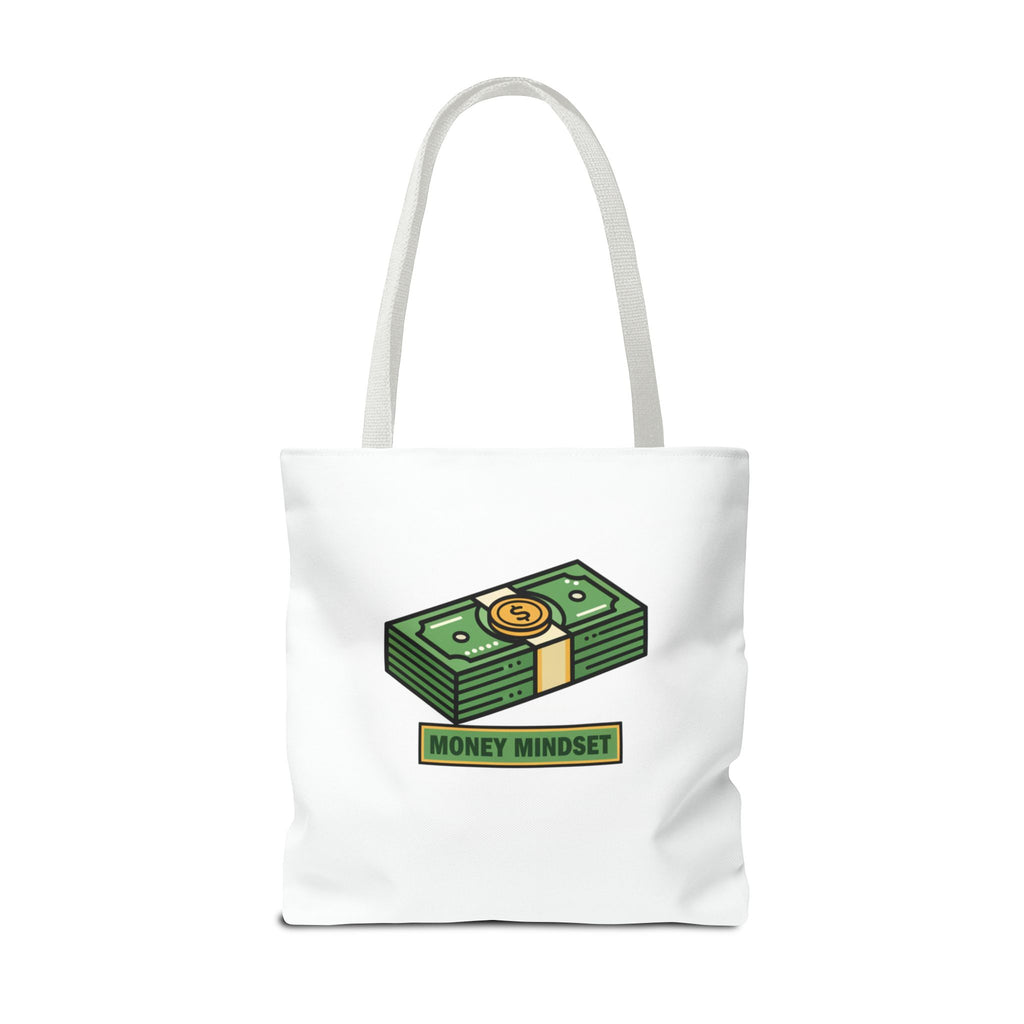 Money Mindset Tote Bag — Cash Stack Graphic Eco Shopper
