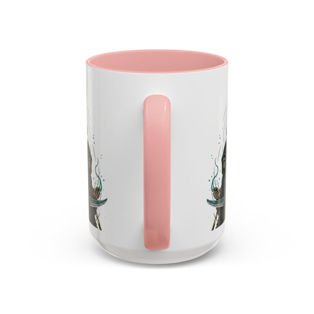 Grim Sorcerer Accent Coffee Mug – Witchy Wizard Magic 11/15oz