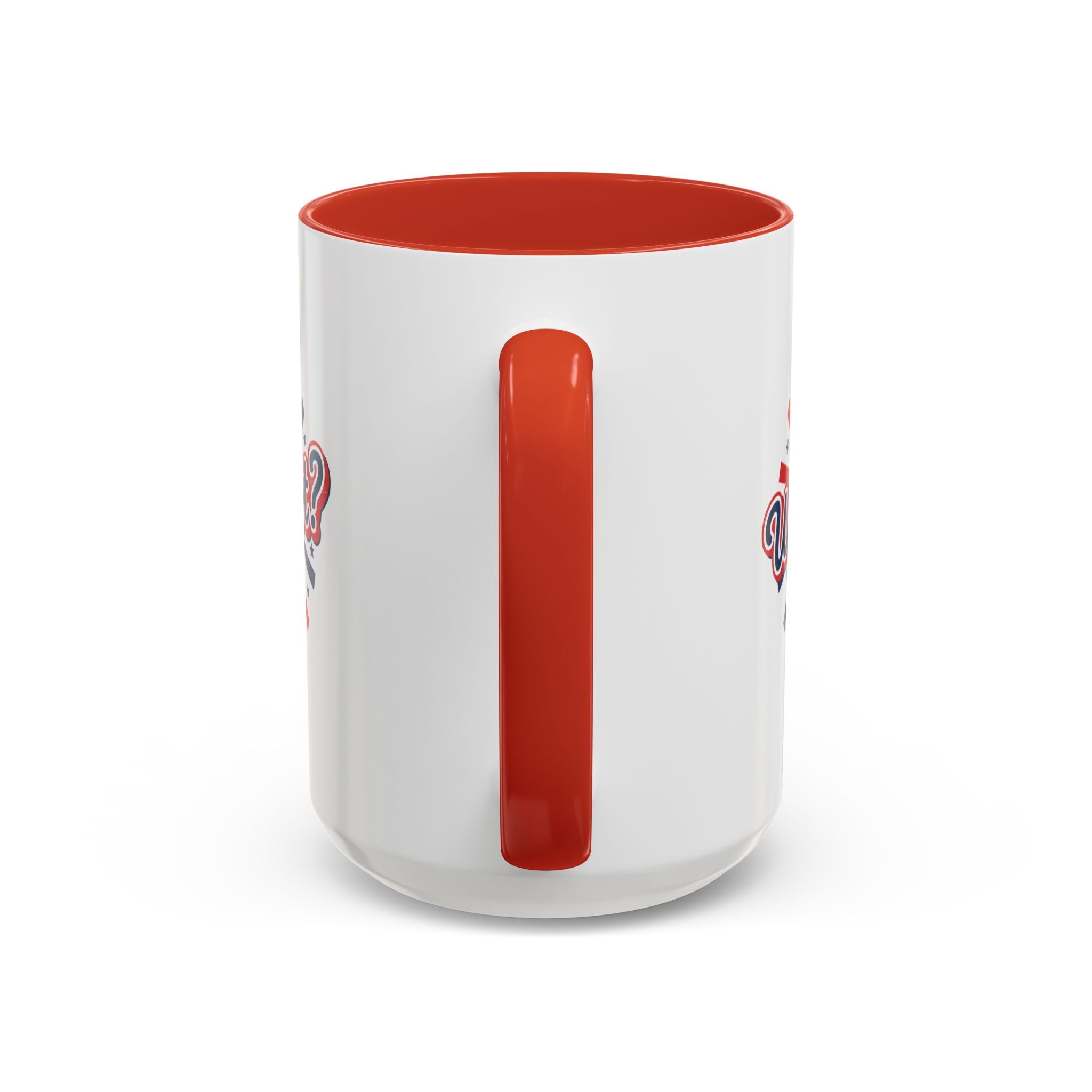 Why Not? Accent Coffee Mug — Patriotic Retro 11/15oz Ceramic