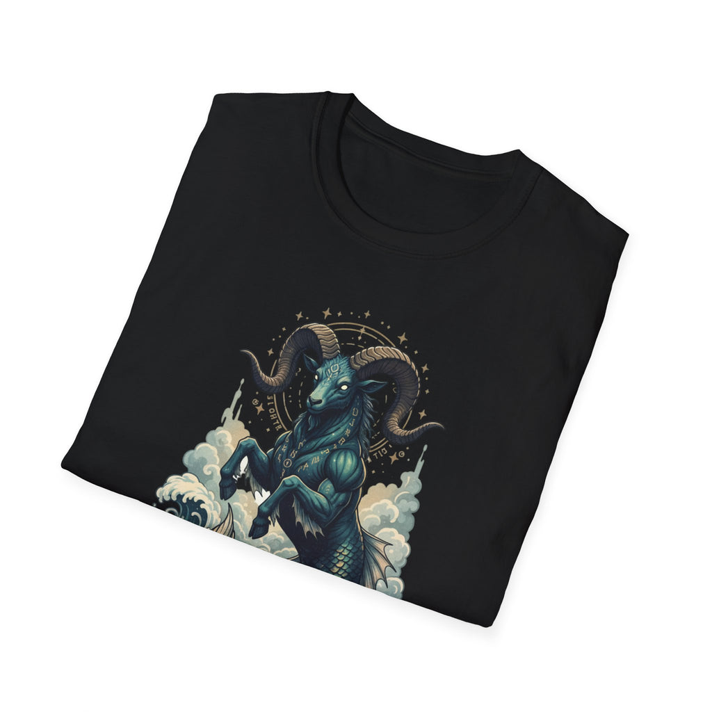 Capricorn Zodiac T-Shirt — Mythic Sea-Goat Astrology Tee