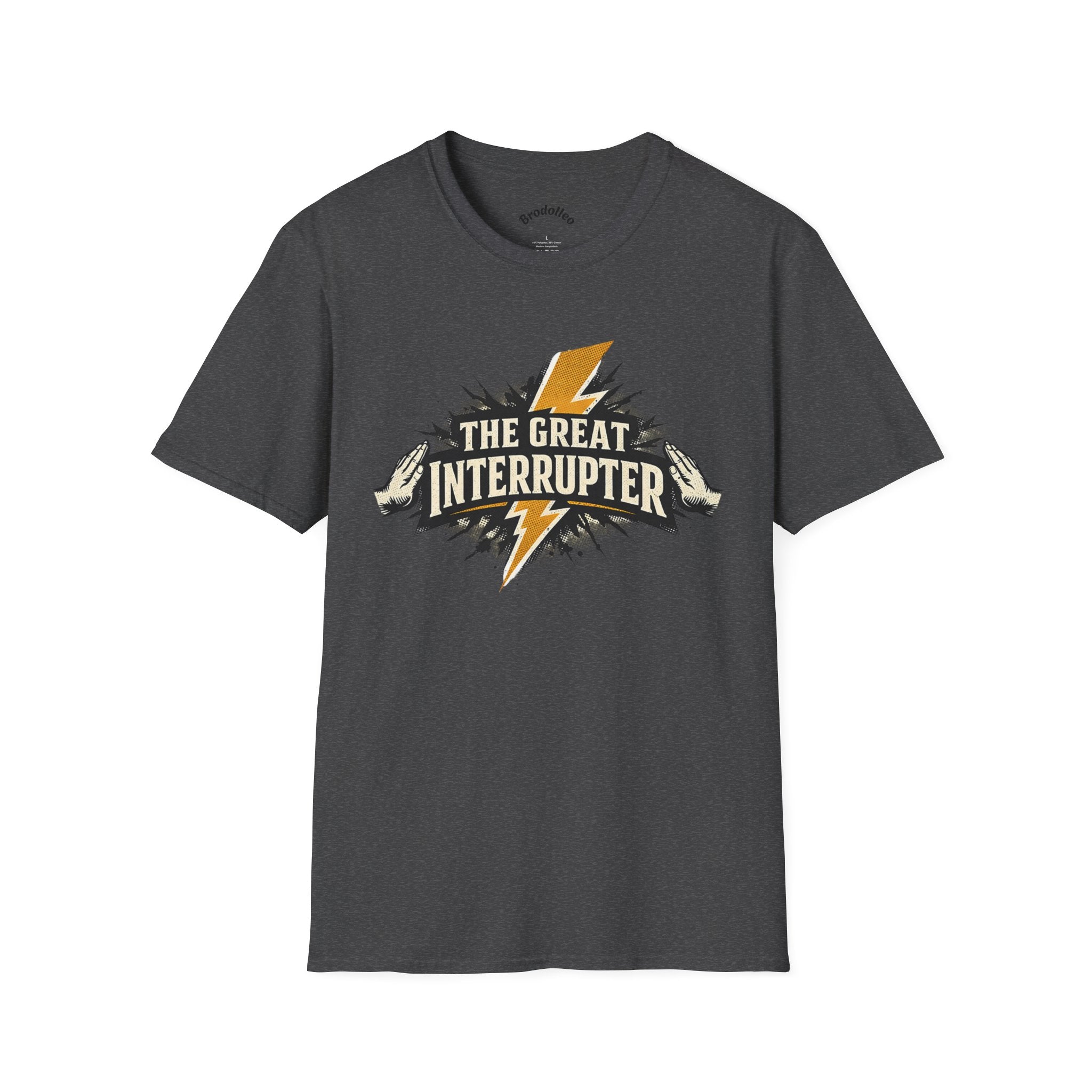 The Great Interrupter T-Shirt — Lightning Bolt Graphic Tee