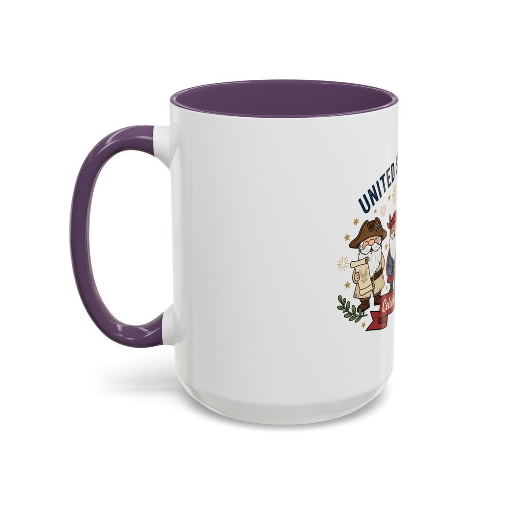 United States 250th Gnome Coffee Mug — Celebrating 1776–2026