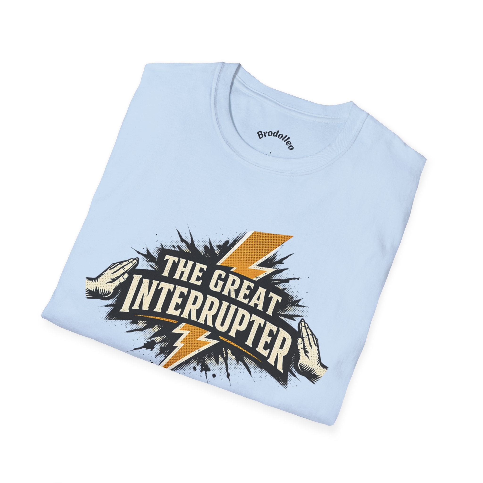 The Great Interrupter T-Shirt — Lightning Bolt Graphic Tee