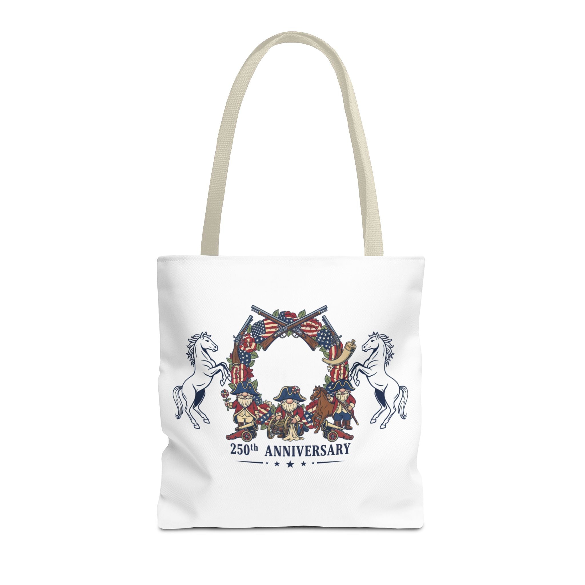 Anniversary Cowboy Tote Bag — 25th Anniversary Western Canvas Tote