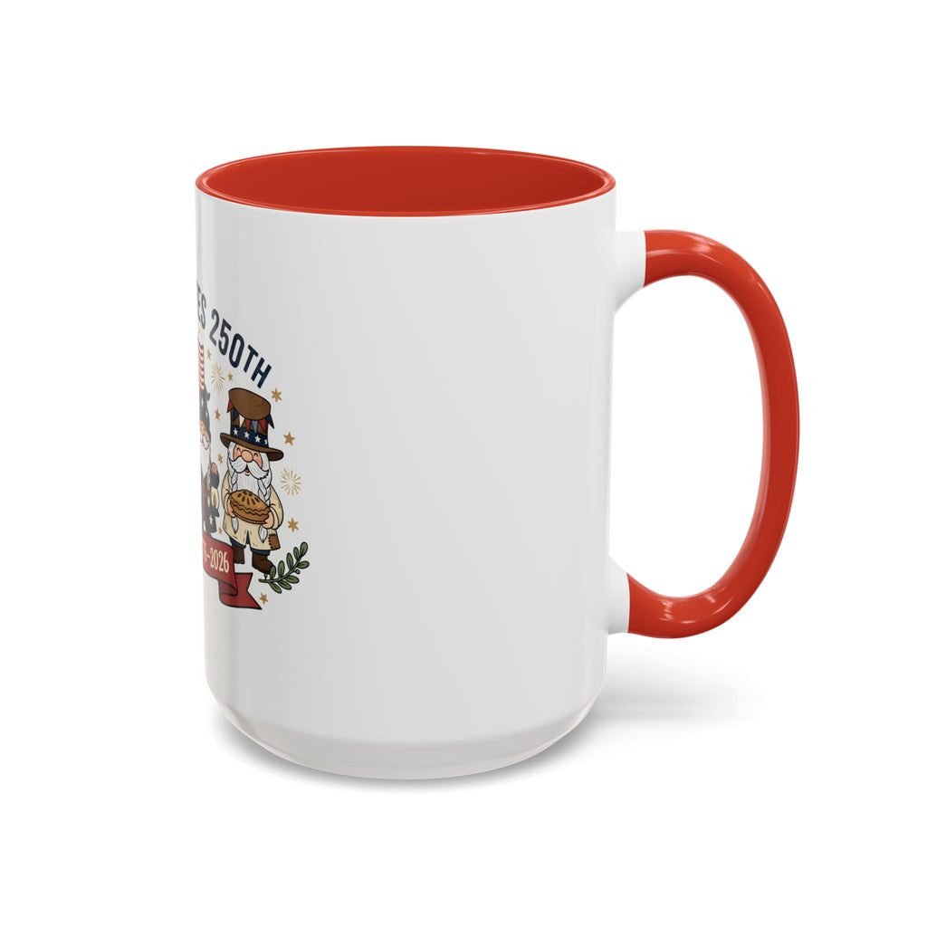 United States 250th Gnome Coffee Mug — Celebrating 1776–2026