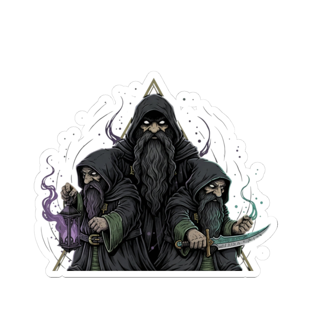 Witch Coven Kiss-Cut Sticker