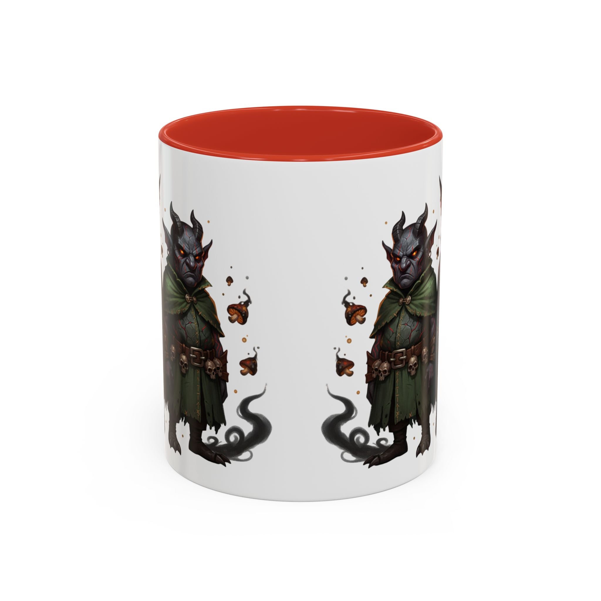 Demon Rogue Duo Coffee Mug – Fantasy RPG Goblin Warlock Design (11/15oz)