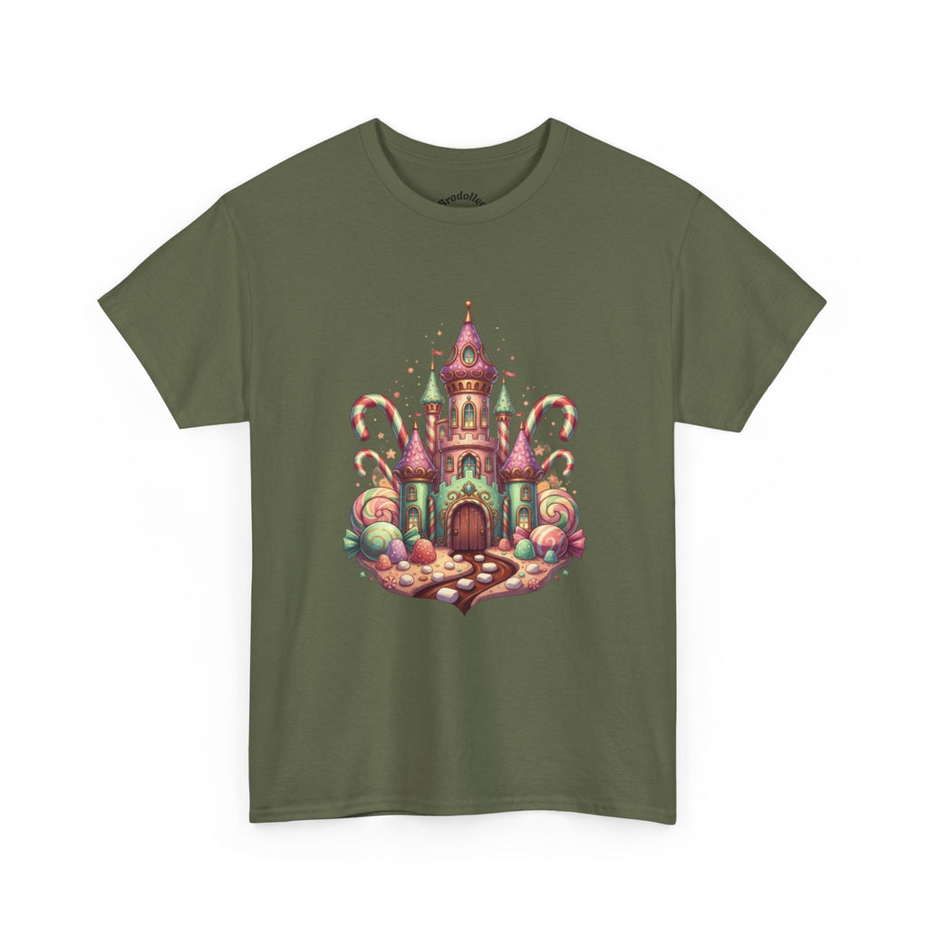 Candy Castle T-Shirt — Whimsical Fairy Tale Castle Tee