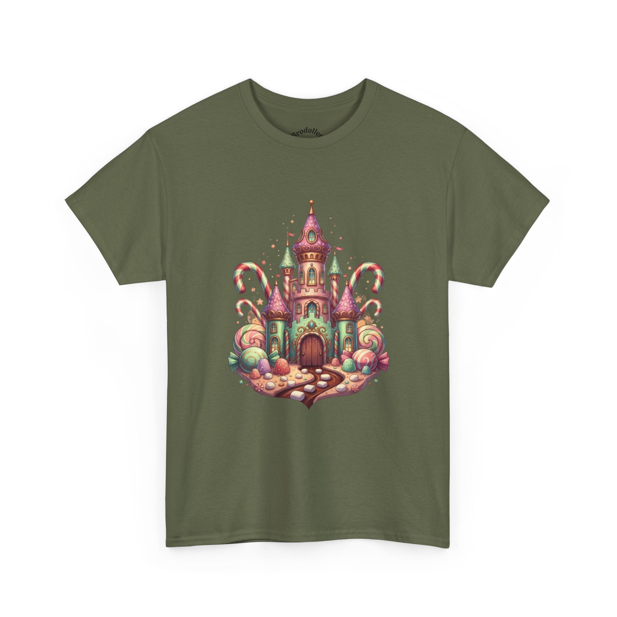 Candy Castle T-Shirt — Whimsical Fairy Tale Castle Tee