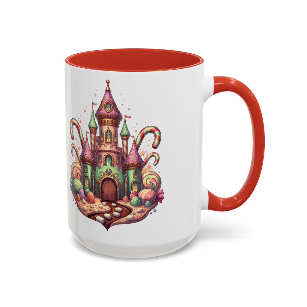 Candy Castle Coffee Mug — Whimsical Sweet Shoppe Accent Mug (11/15 oz)