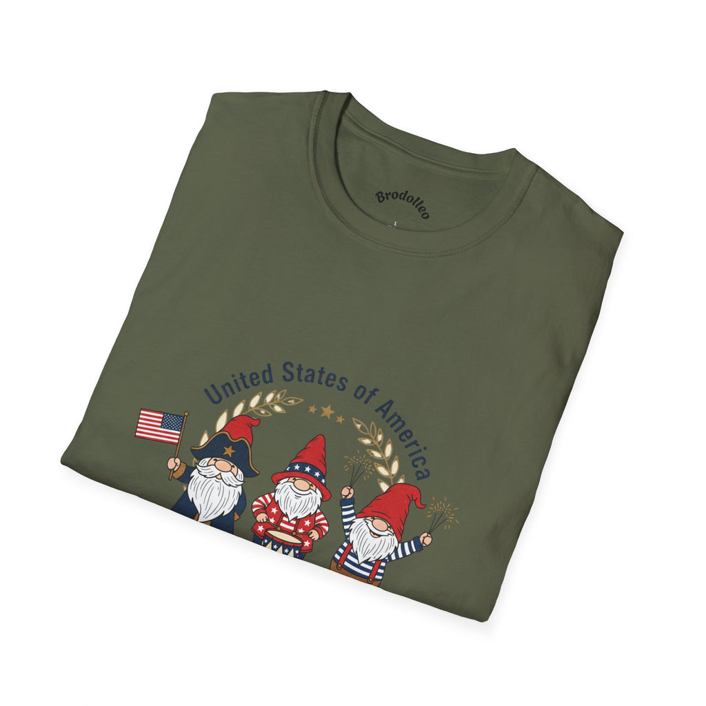 Semiquincentennial Gnome T-Shirt – 1776–2026 USA Independence Celebration