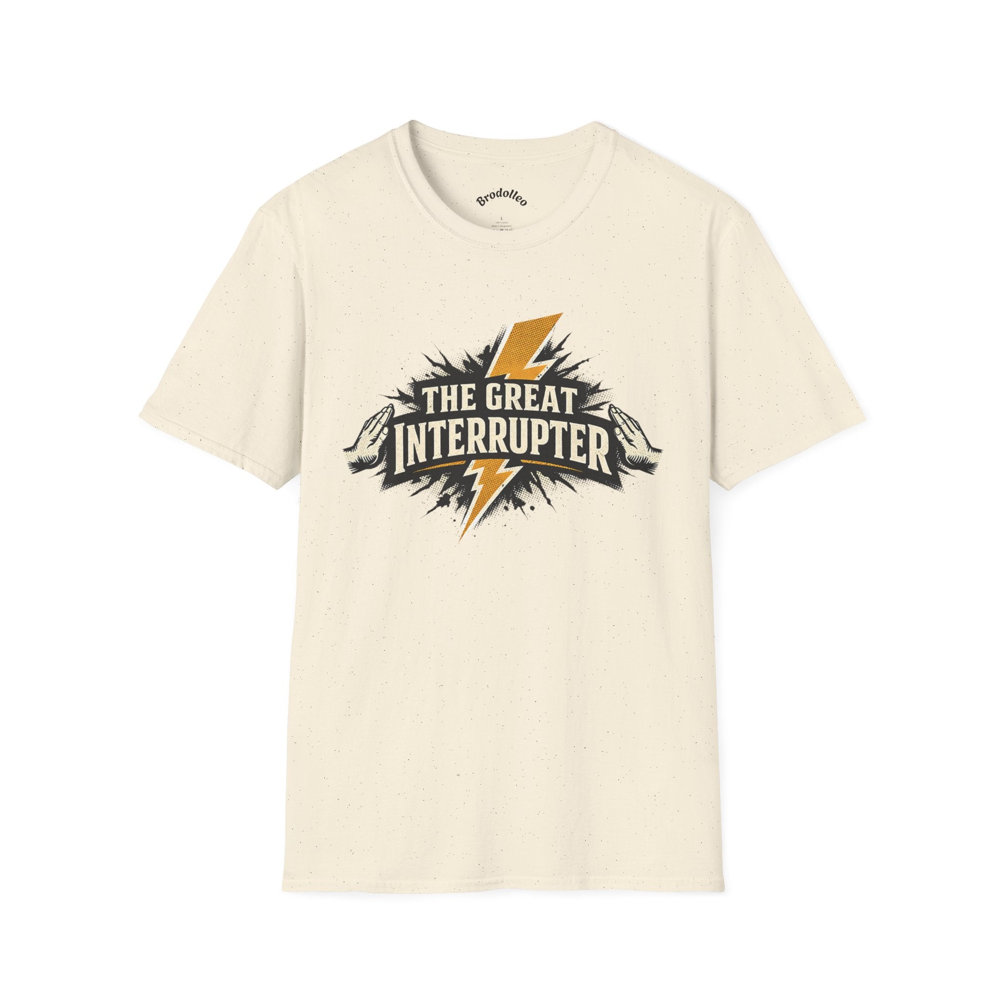 The Great Interrupter T-Shirt — Lightning Bolt Graphic Tee