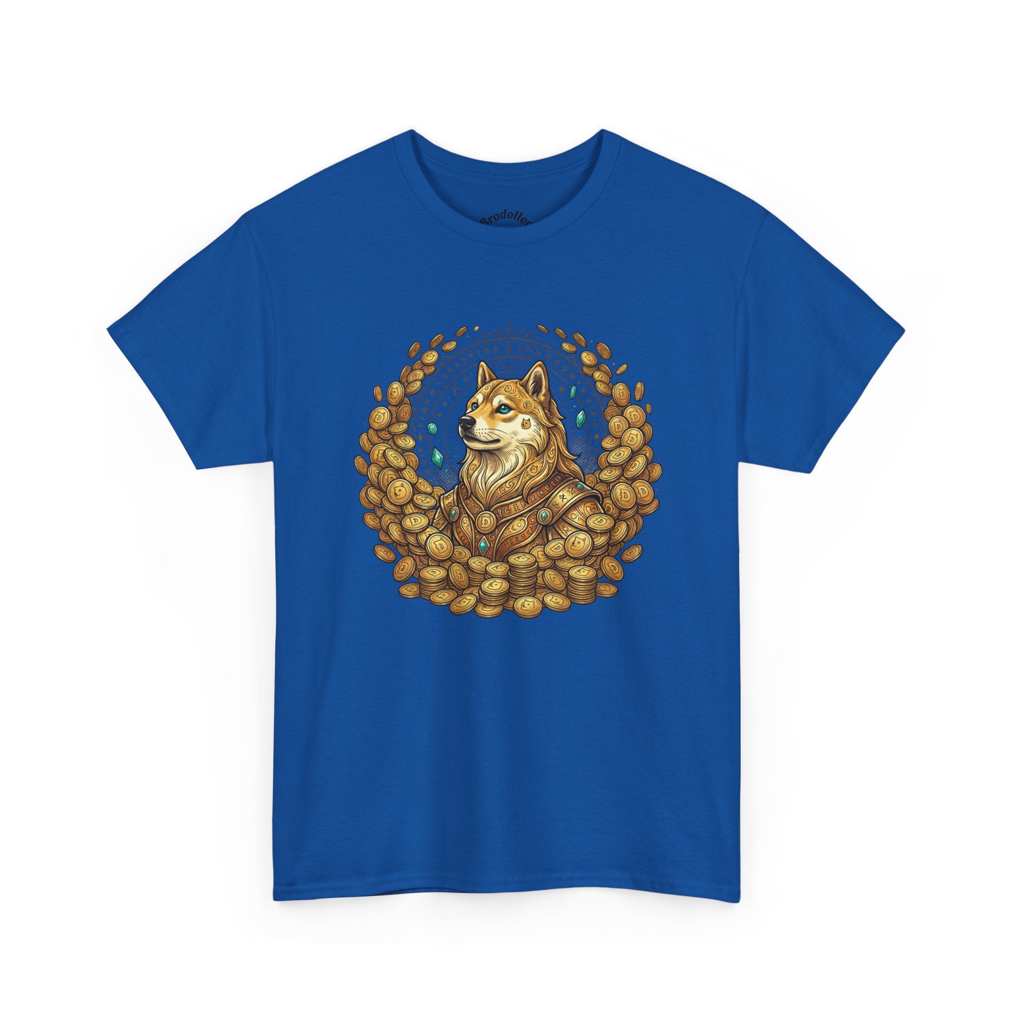 Shiba Inu Coffee Beans T‑Shirt — Cute Dog Cafe Tee
