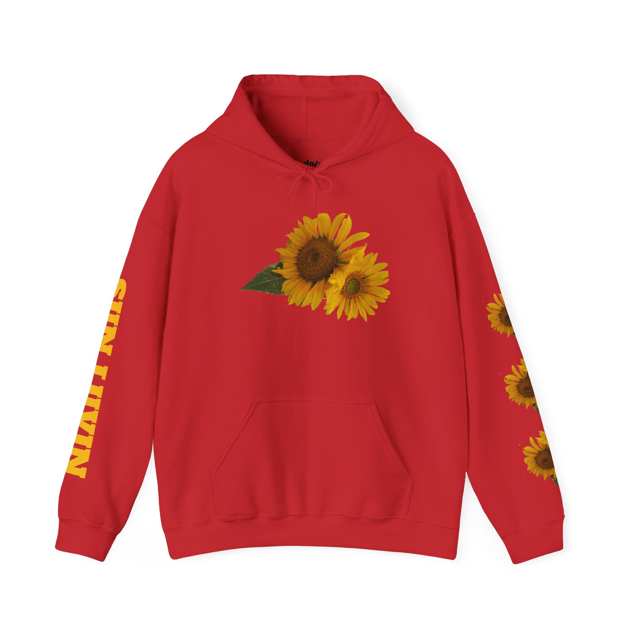Sunflower Hoodie — "Sun Lovin" Floral Graphic Pullover